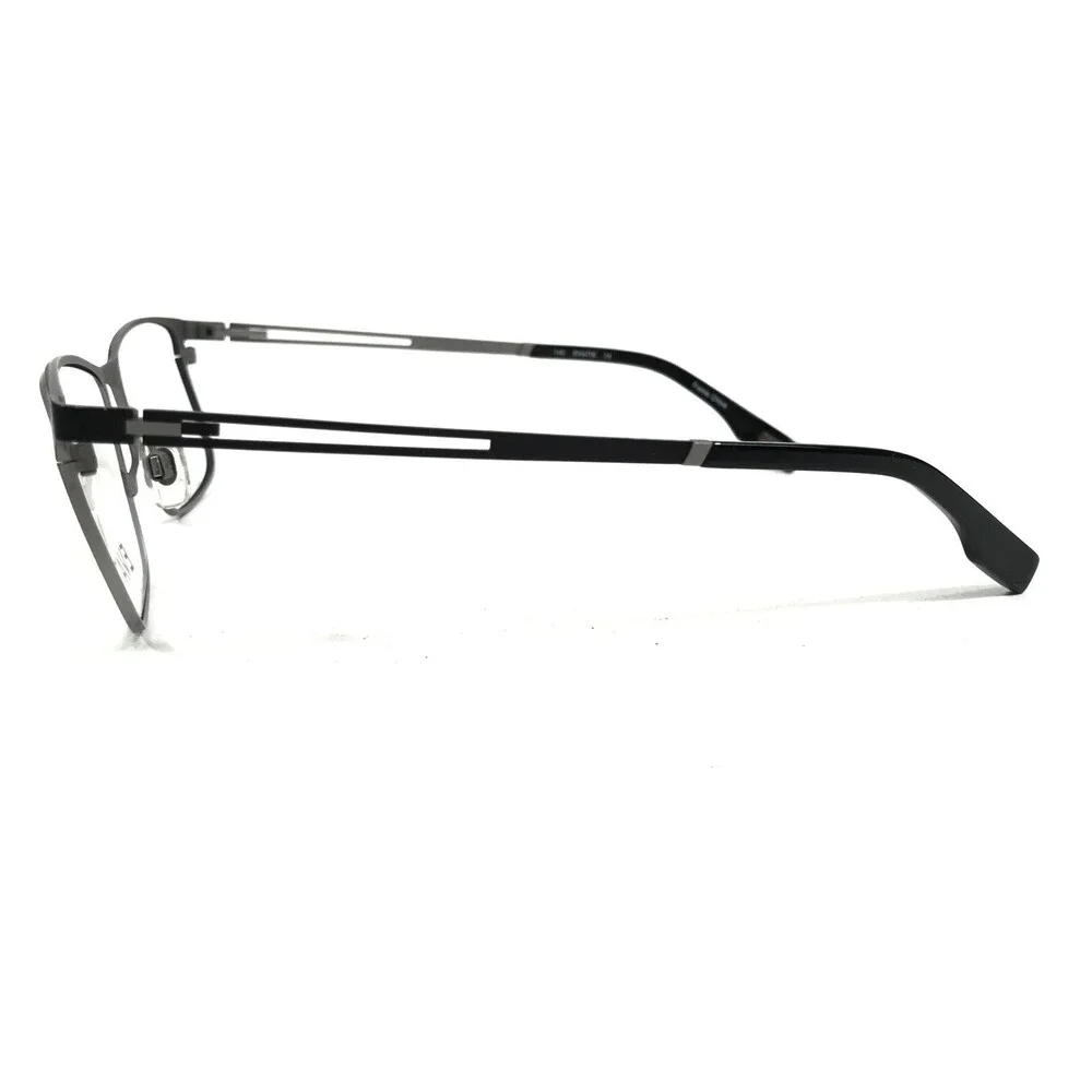 Evatik Eyeglasses Frames 9185 col.M103 Black Grey Rectangular Full Rim 56-17-145